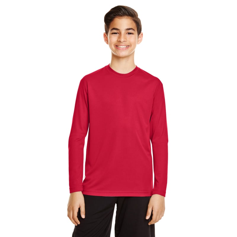 Team 365 Youth Zone Performance Long-Sleeve T-Shirt 14