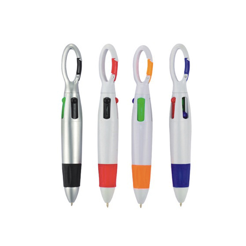4-color ballpoint pen sales gift pen color set office adverting