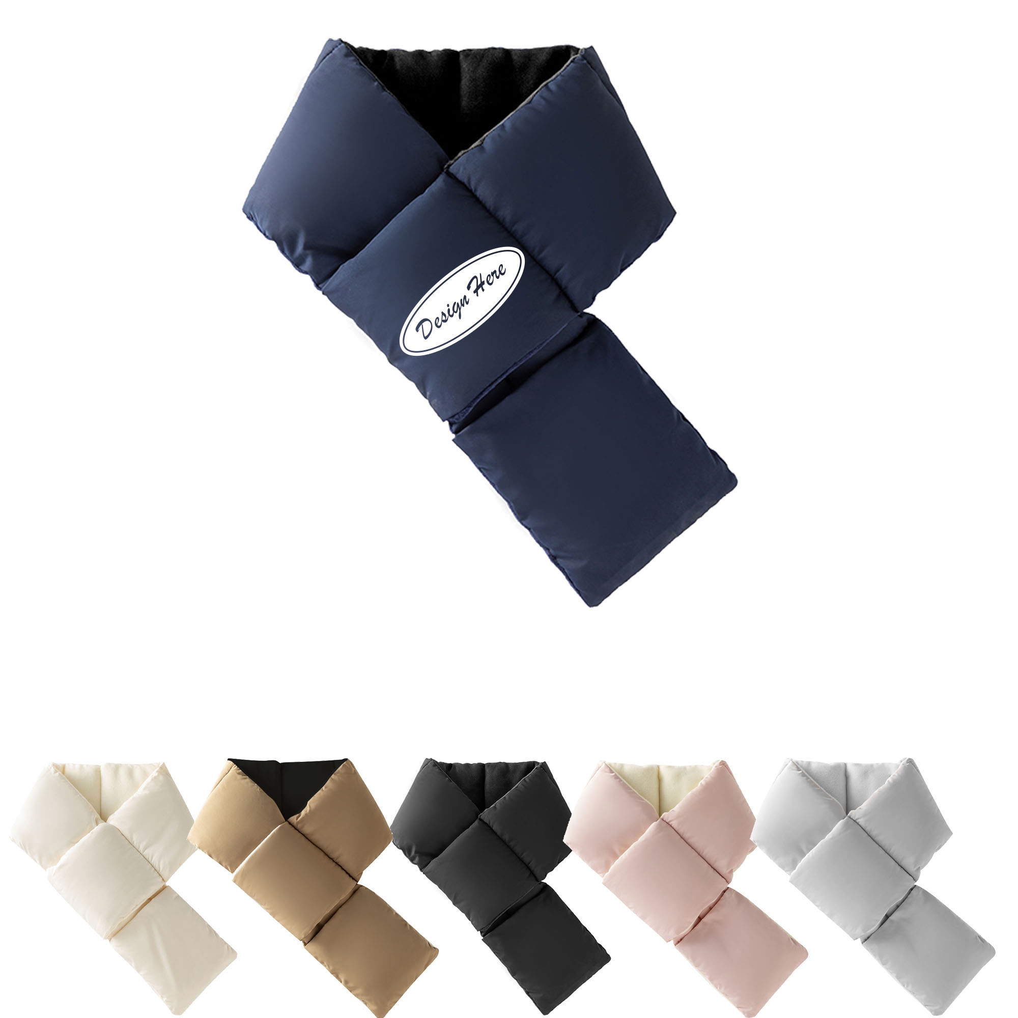Winter Scarfs for Women Cold Weather Down Scarf Waterproof Ultralight Neck 4