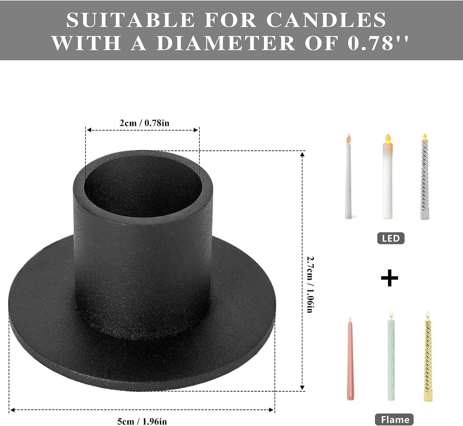 Retro Iron Candle Holder 5