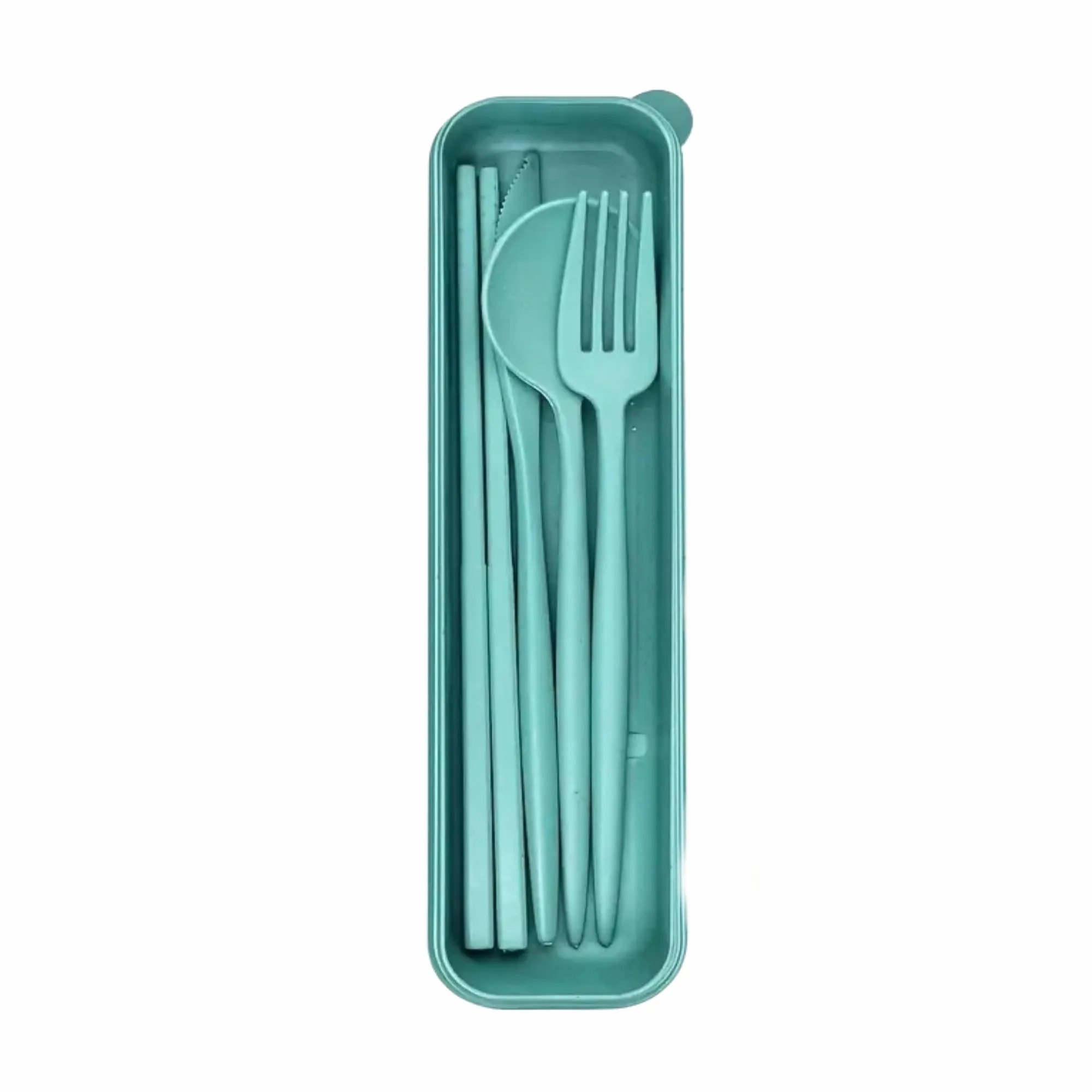Wheat 4-Piece Cutlery: Knife Fork Spoon Chopsticks 1