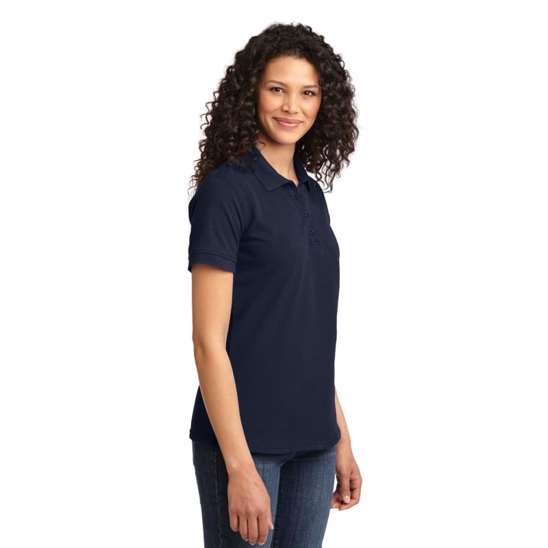 Port & Company Women's Core Blend Pique Polo. 59