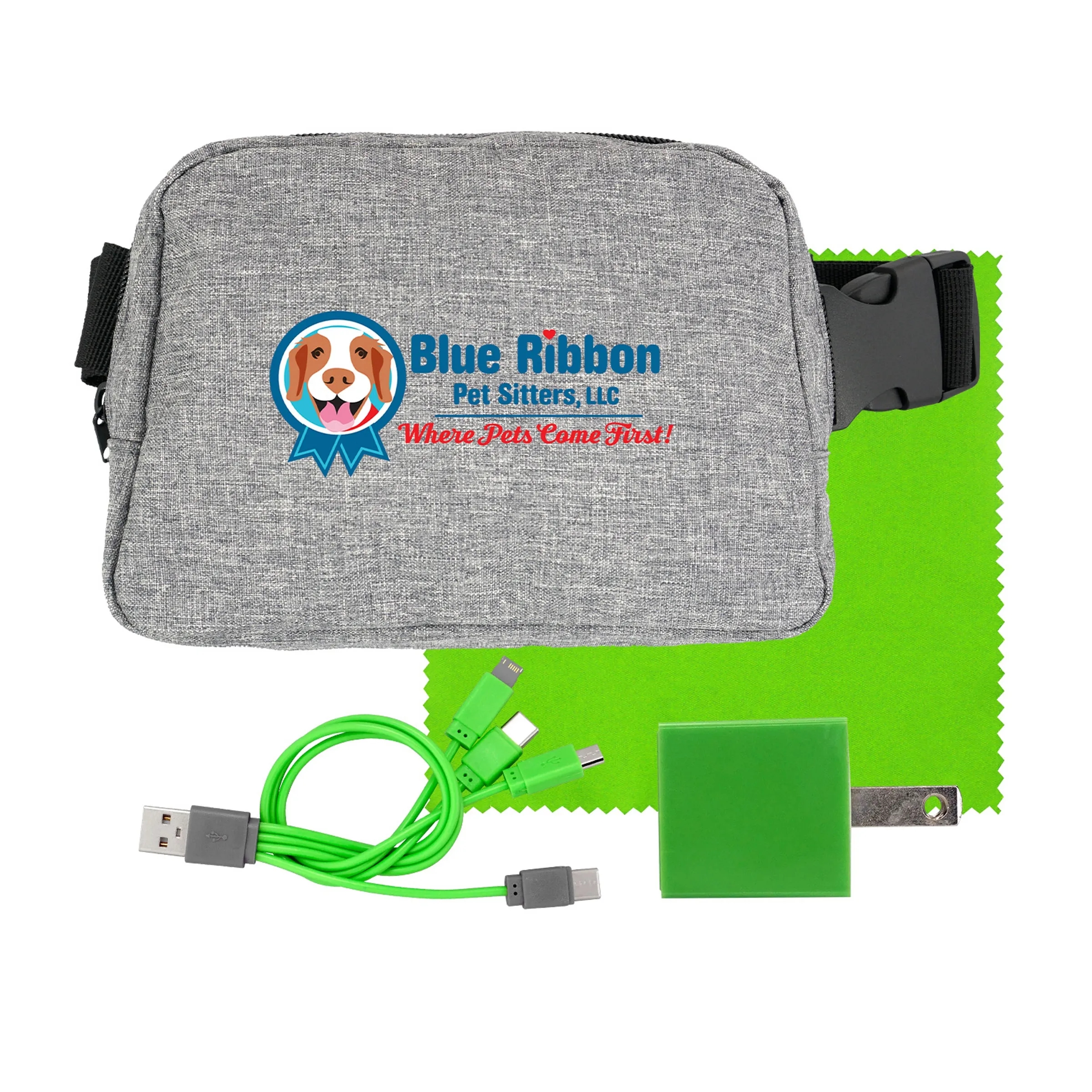 CHARGE & CLEAN RECYCLED FANNY PACK KIT 15