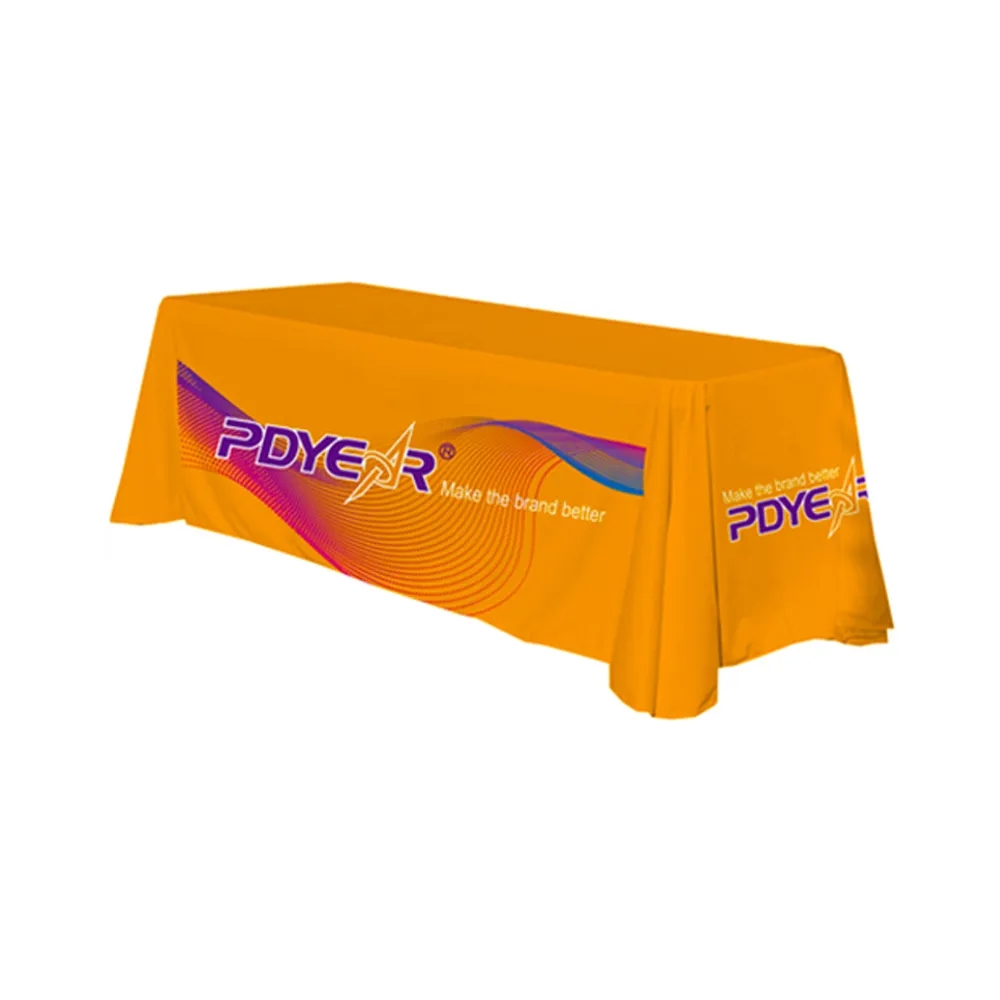 6ft Drape Table Cloth with Full Color Dye Sublimation 6