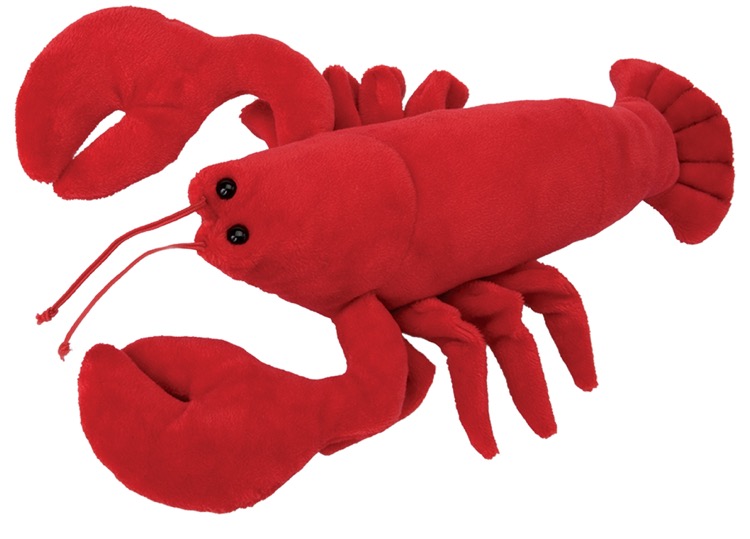 Snapper Lobster Stuffed Animal 2