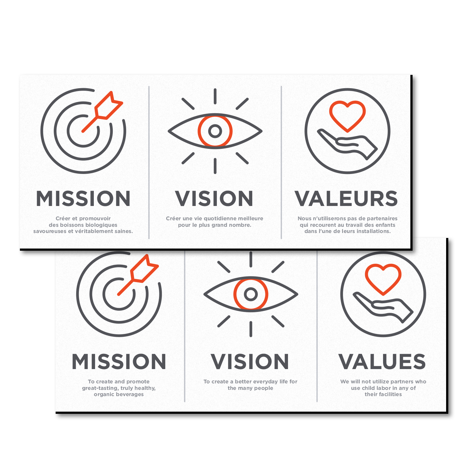 .040 Custom Shape Double-Sided Magnets (10.1 to 12 sq/in) Four colour process imprint