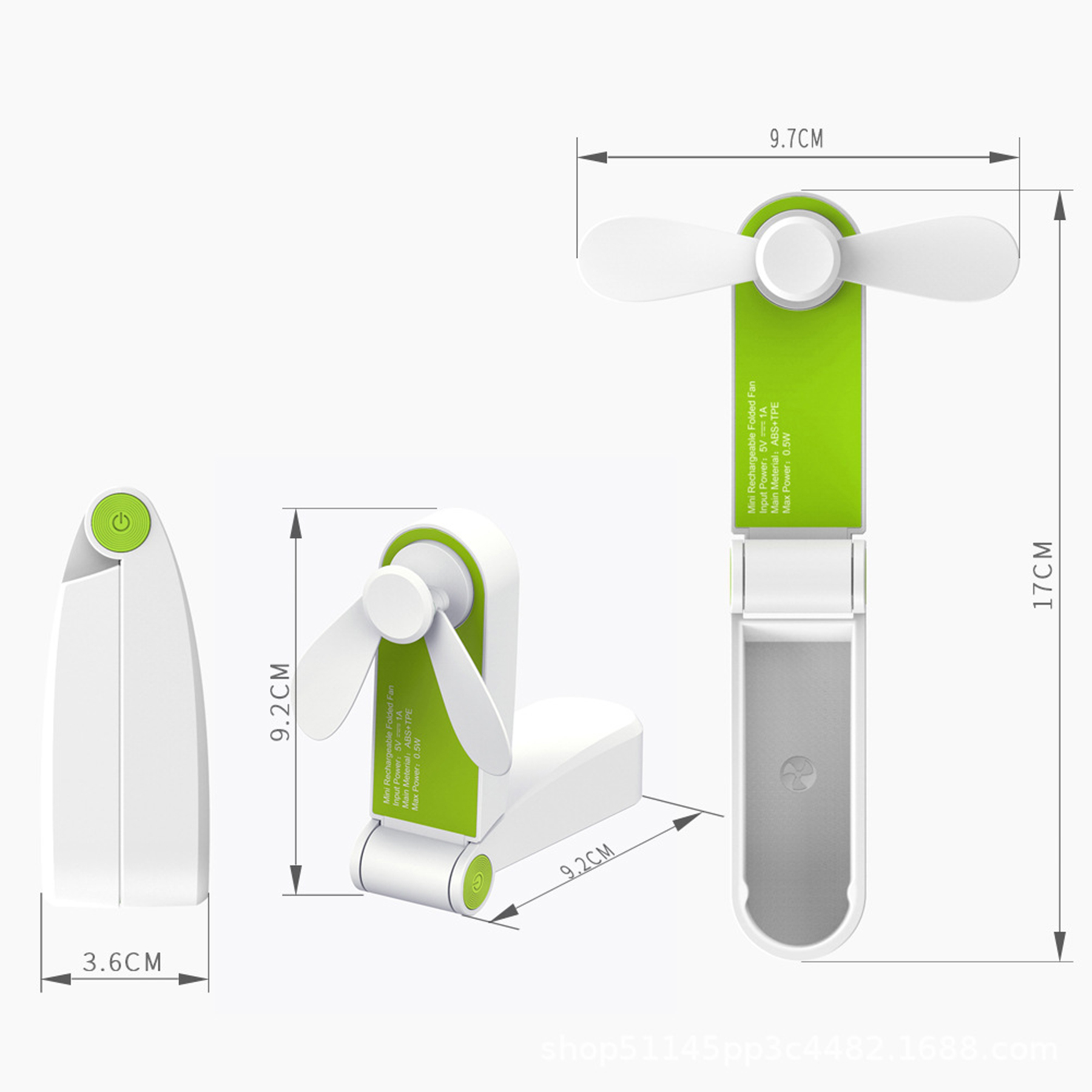 USB Fan Foldable 2