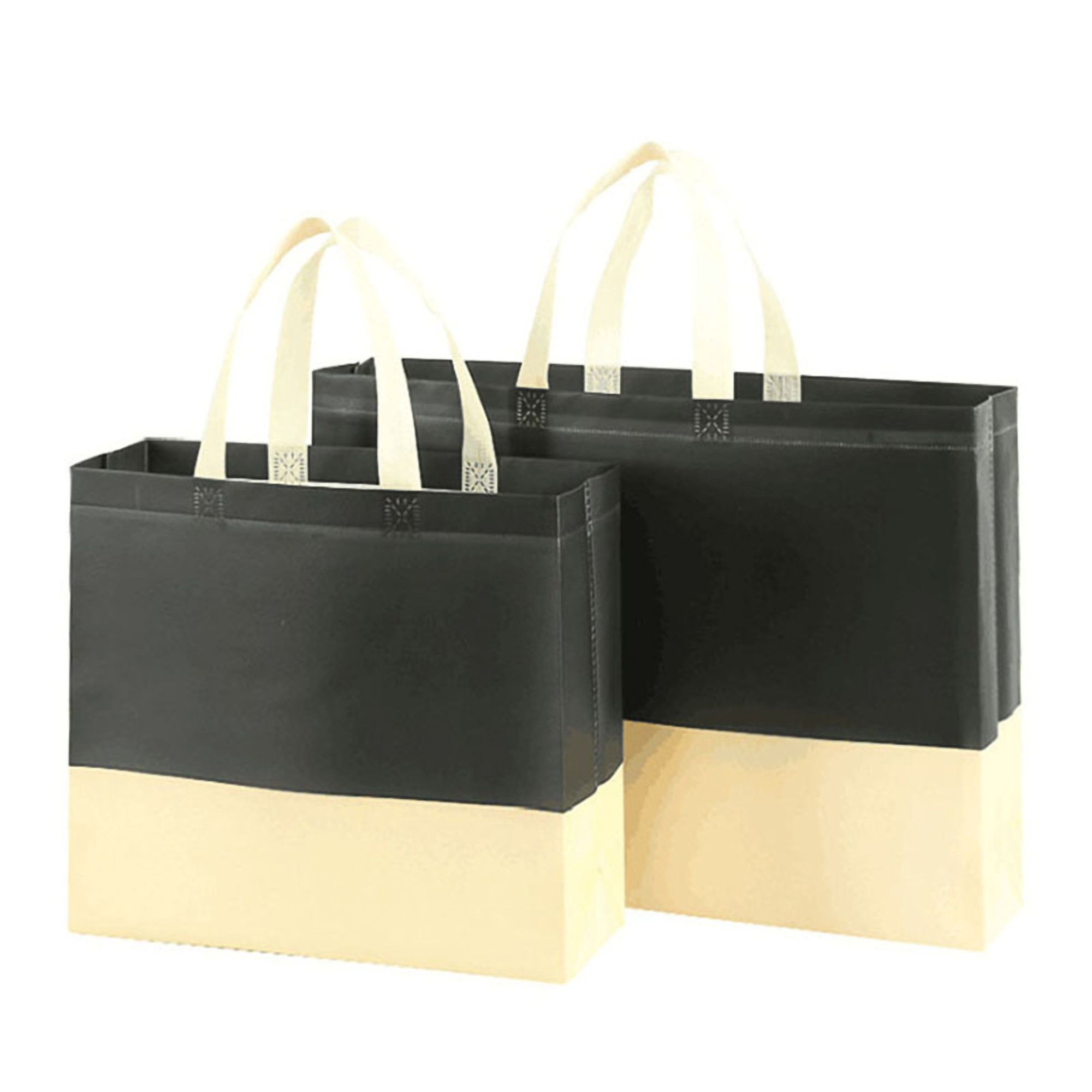 Two-Tone Reusable Shopping Tote Bag 3