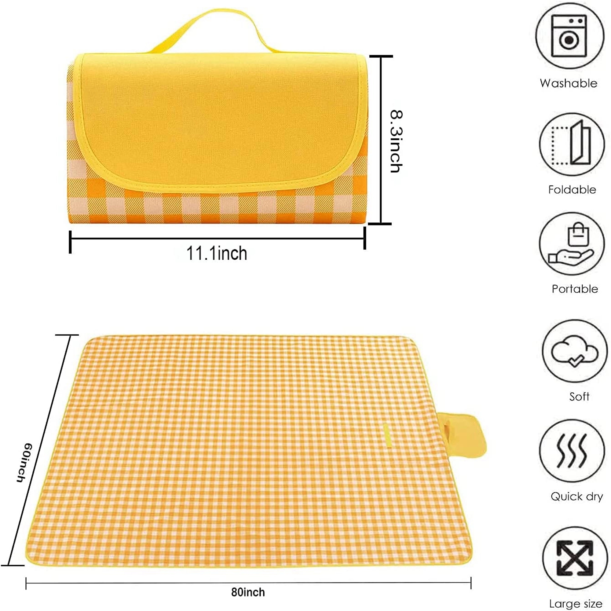 High Quality Material Waterproof Picnic Mat 15