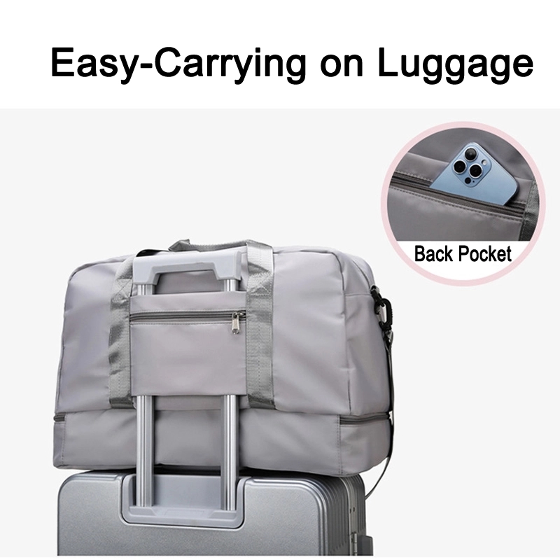 Travel Sports Tote Handbag & Yoga Gym Weekender Duffel Bag 10