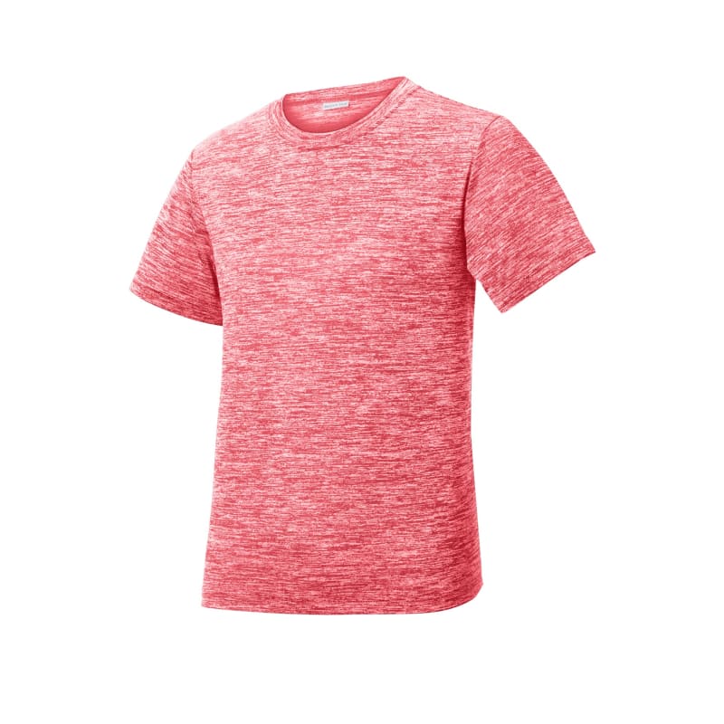 Sport-Tek Youth PosiCharge Electric Heather Tee. 28