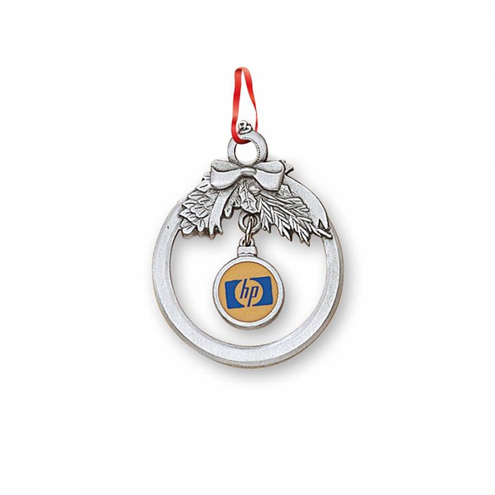 Dangler Ornament (2 in  dia. Wreath) 1