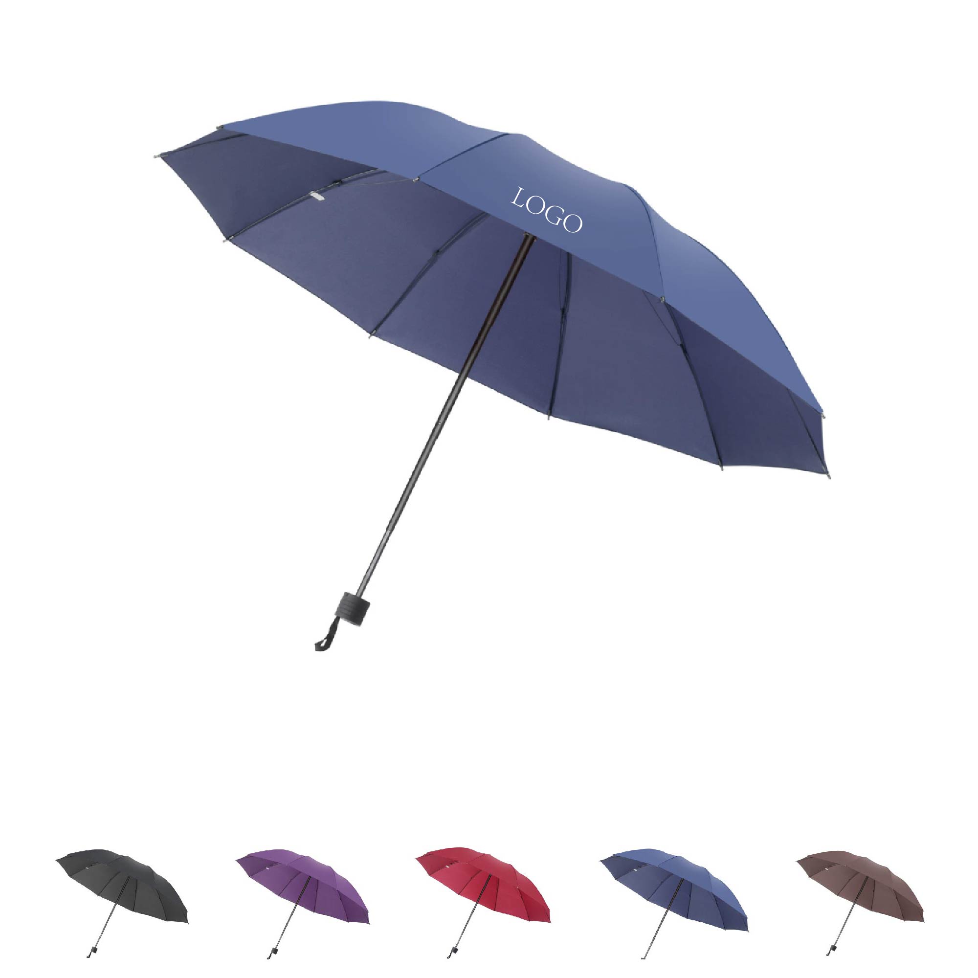Sun-Rain Dual-Use Manual Folding Umbrella 2