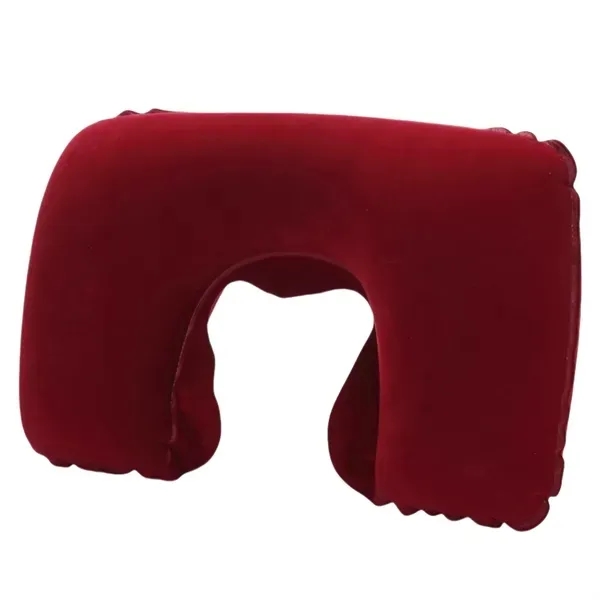 PVC Flocked U-Shaped Neck Pillow 5