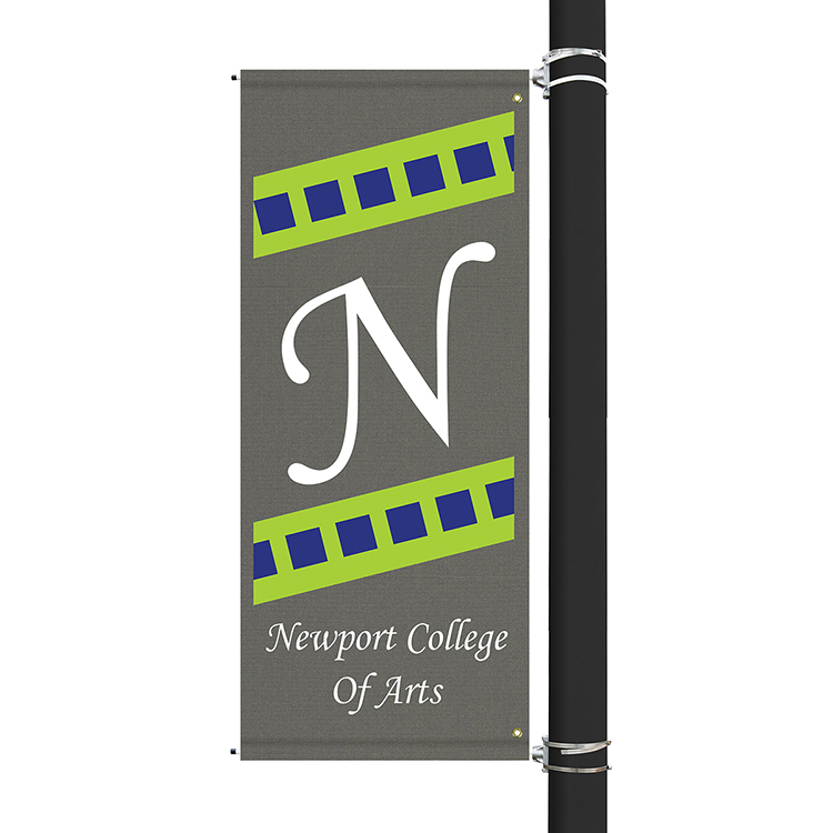 72" x 30" Custom Sunbrella™ Avenue Banner-3 Color Imprint 2