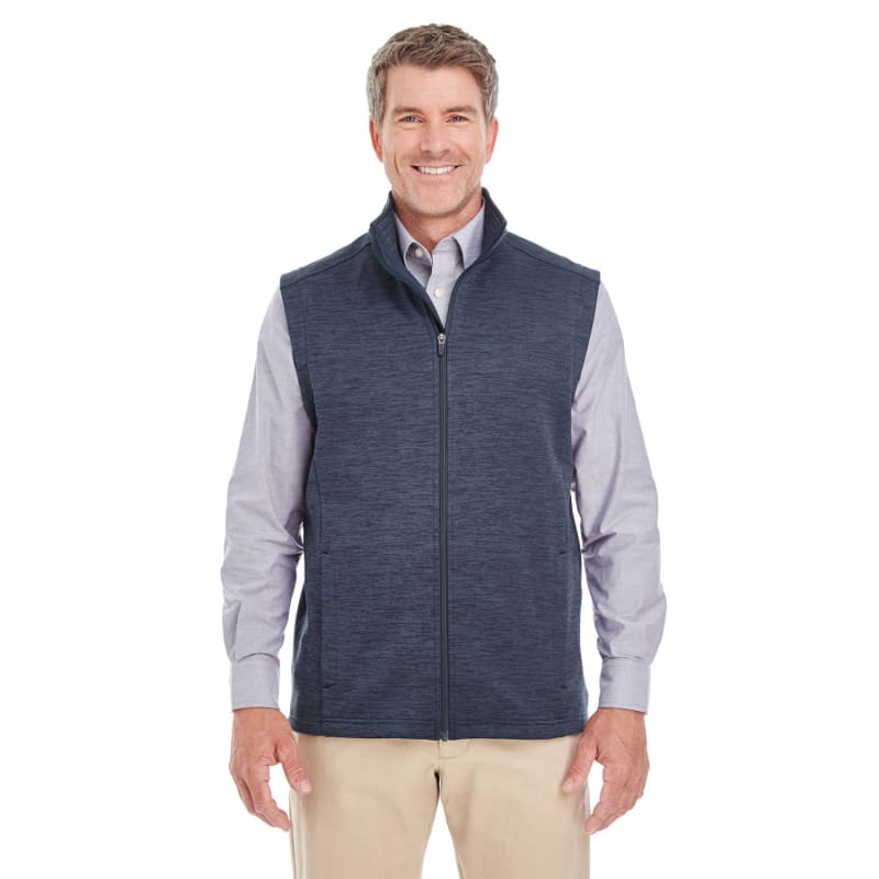 Devon & Jones Men's Newbury Mélange Fleece Vest 15
