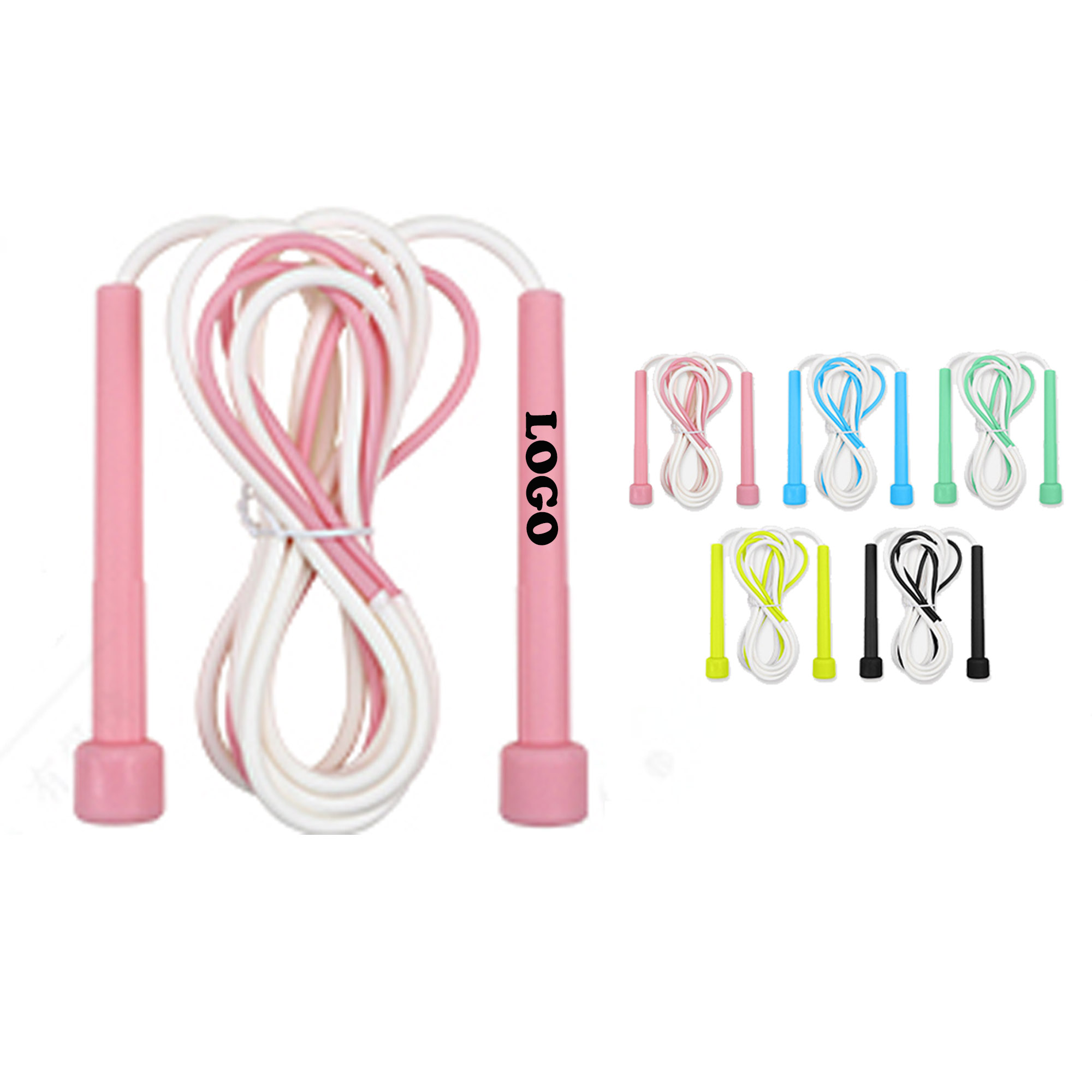 MOQ 10 pcs Personalized PVC Skipping Rope 3