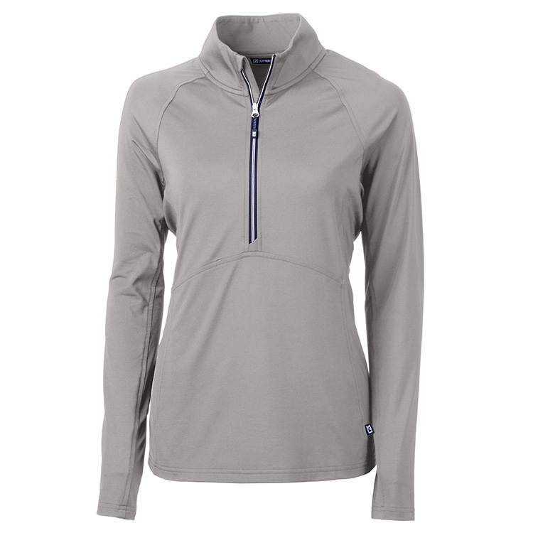 Cutter & Buck Ladies Adapt Eco Knit Stretch Pullover 6