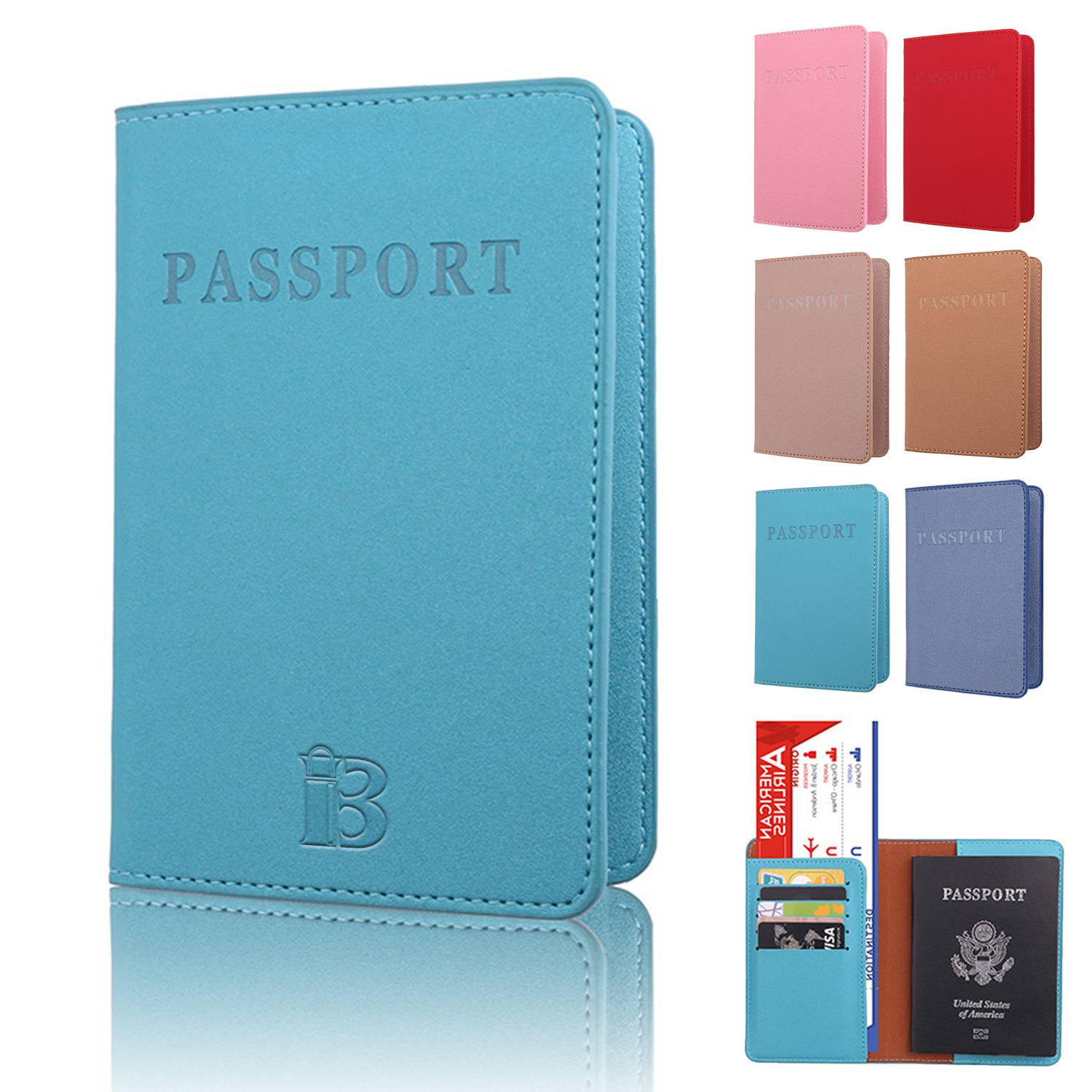 PU ID Folder Passport Bag 2