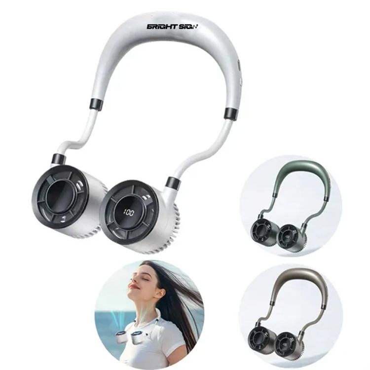 Hands-Free Wearable Neck Fan 3