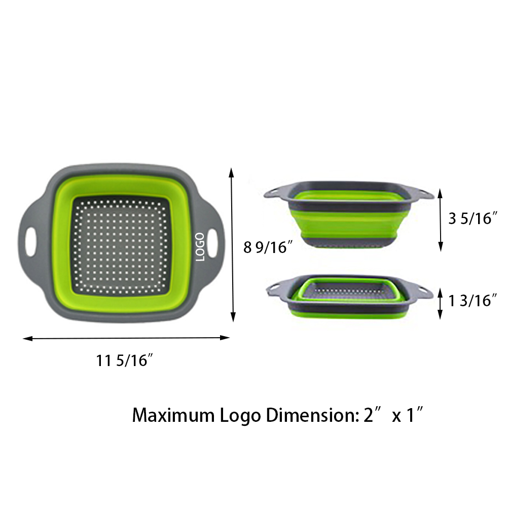 Portable Collapsible Fruit Vegetable Washing Basket 3