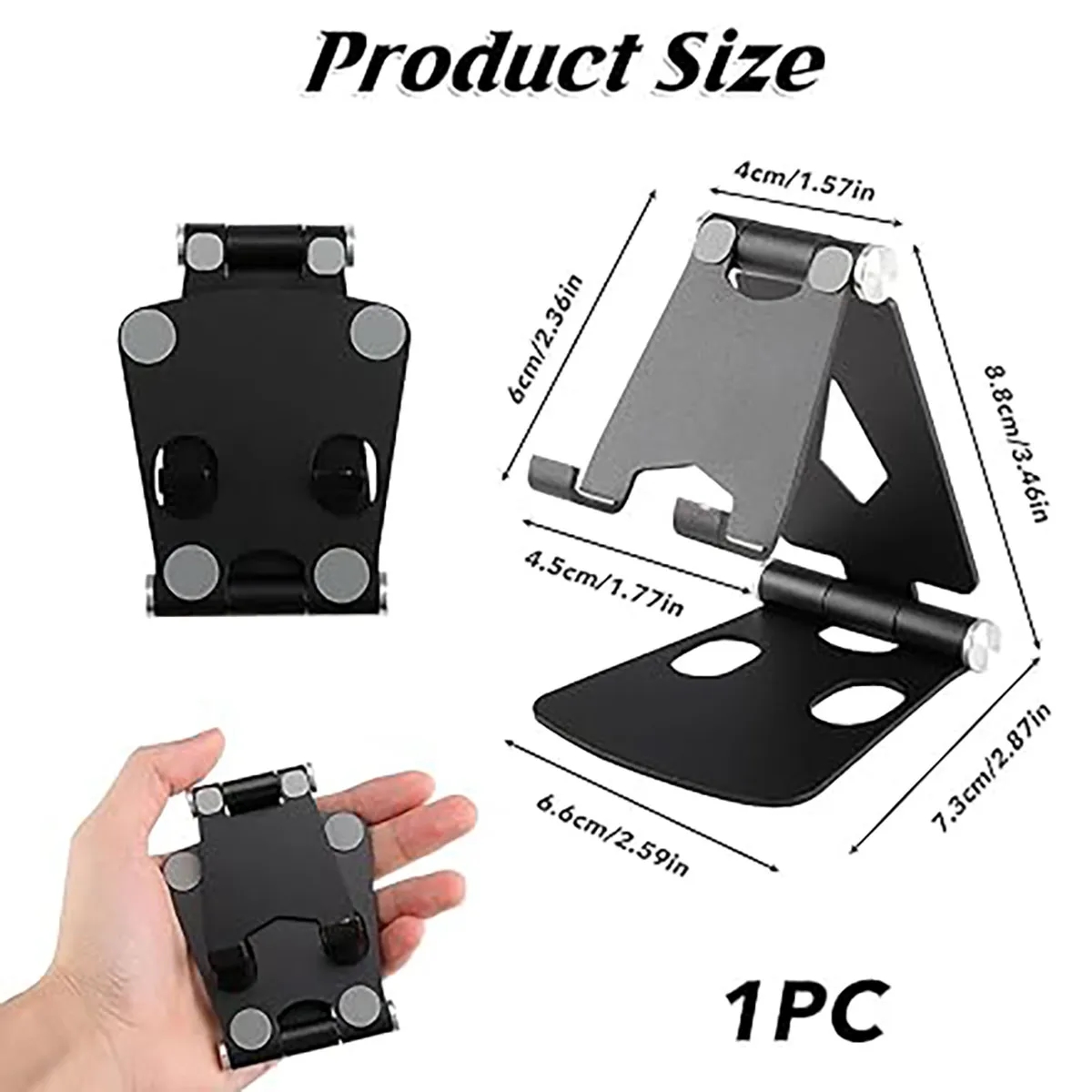 Folding Cellphone Stand Desktop Portable Mobile Holder 7