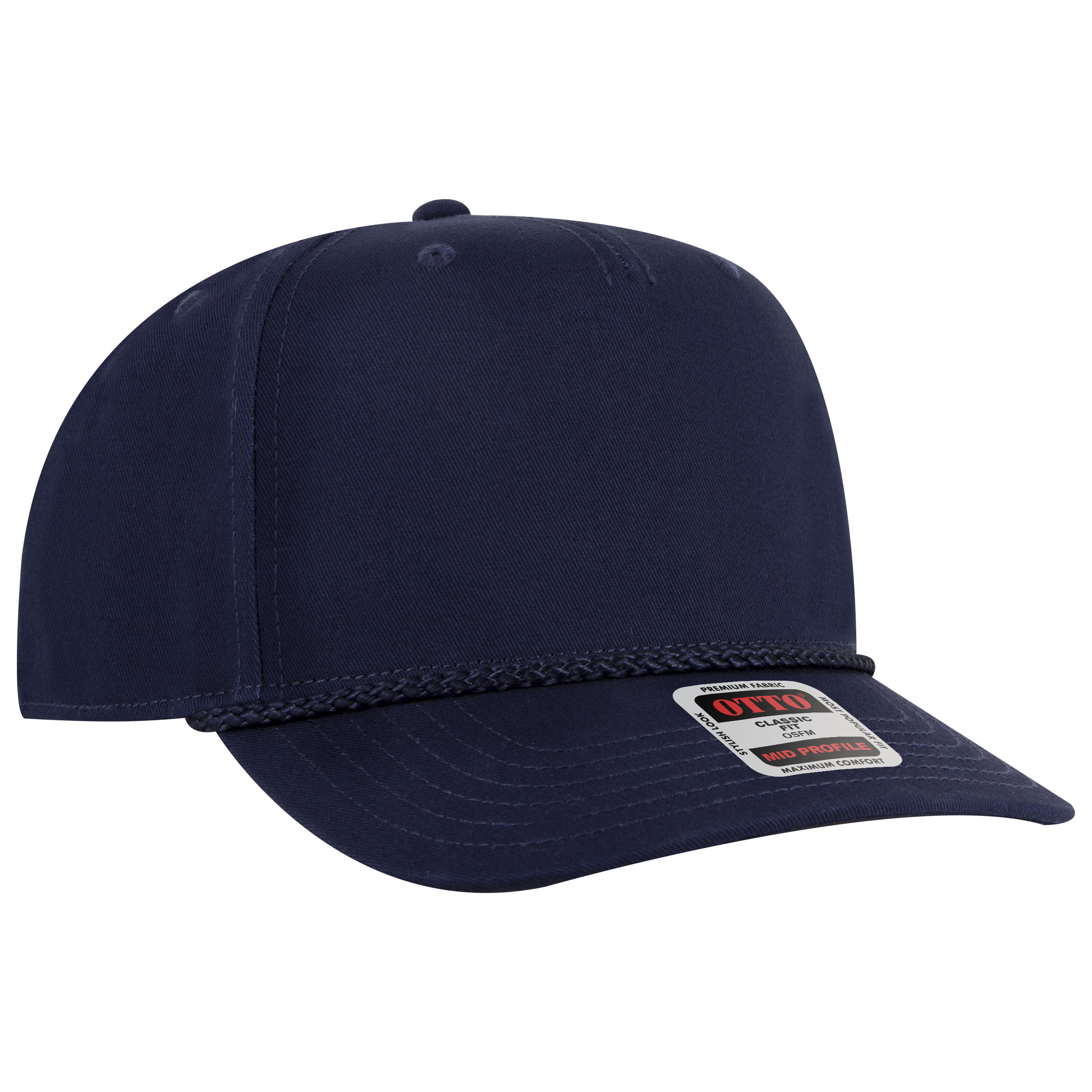 OTTO CAP 5 Panel Mid Profile Baseball Cap