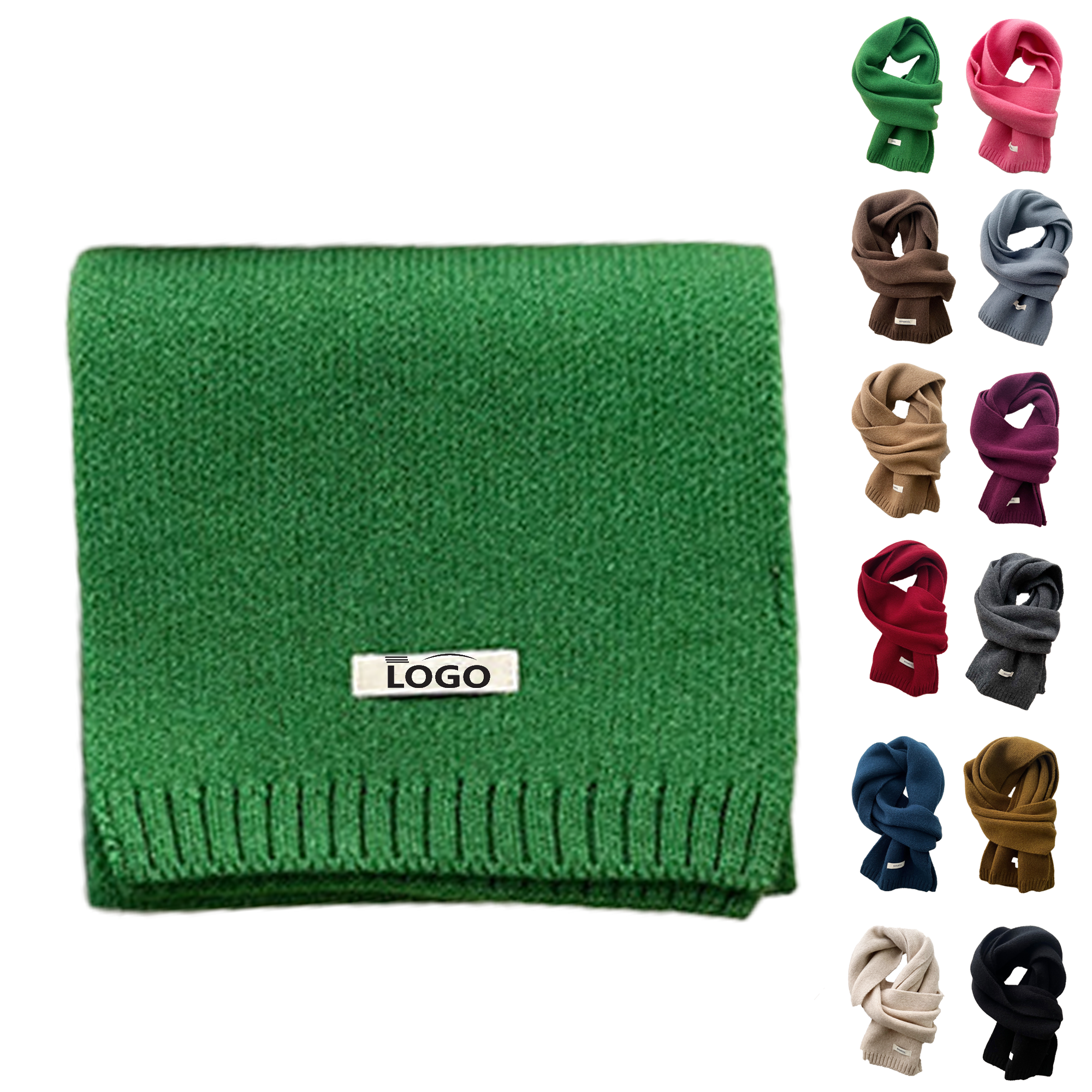 All-Season Wool Unisex Scarf 2