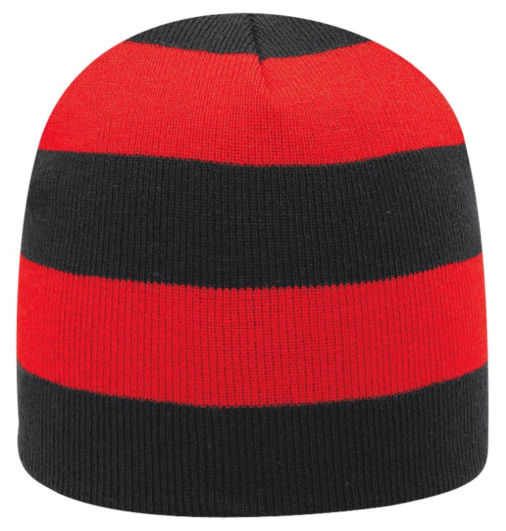 OTTO CAP 8 1/2" Beanie w/ Stripes 1