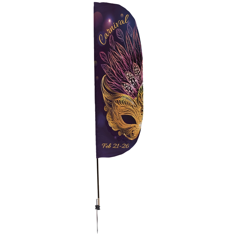 10' Stadium Flutter Flag Kit Single-Sided 7