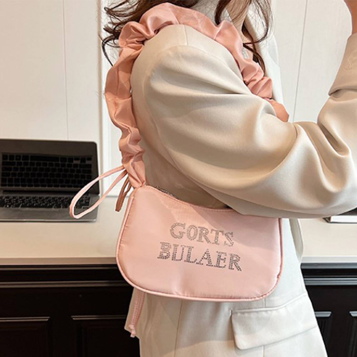 Faux Leather Shoulder Bag 5
