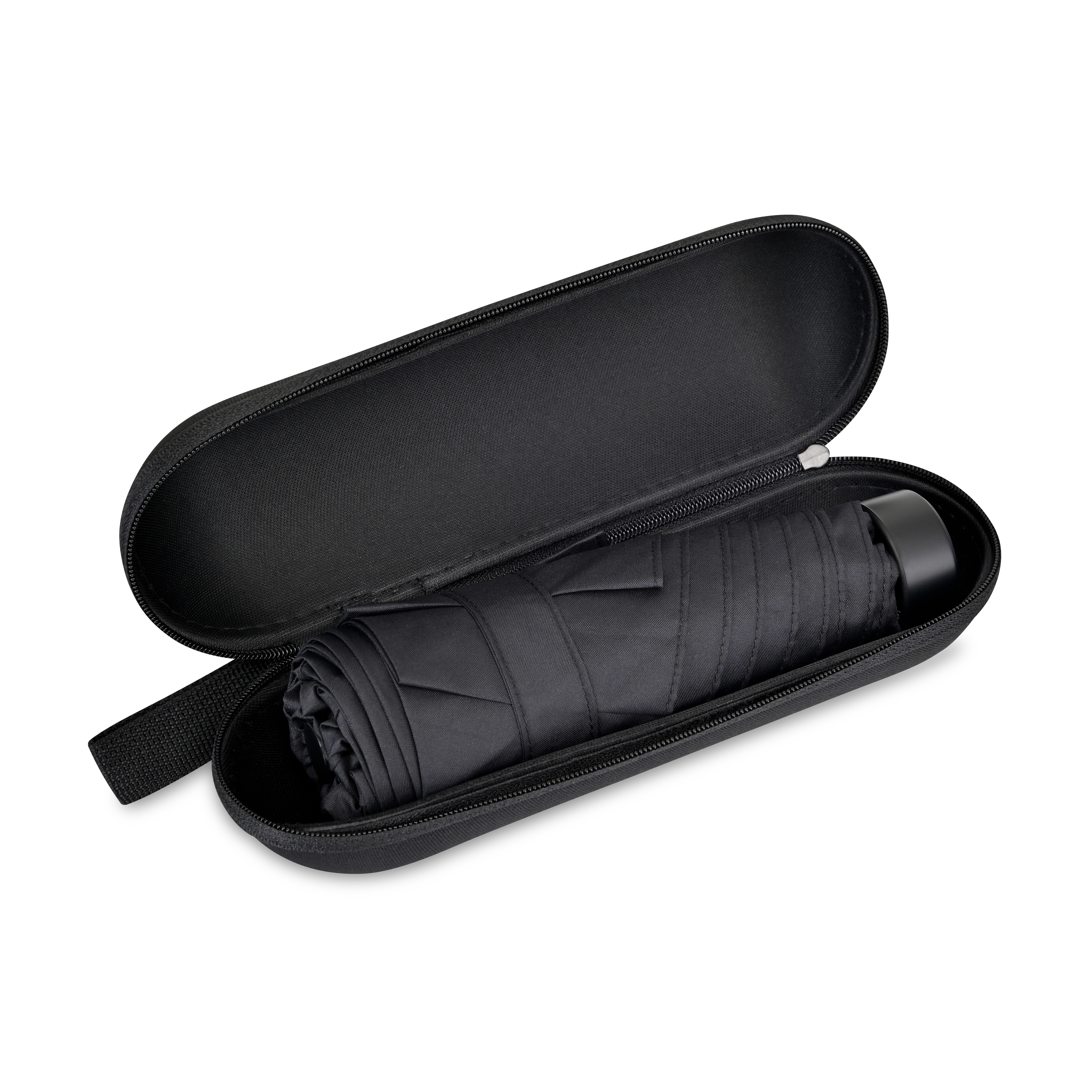 Elements 39" Recycled rPET Manual Mini Folding Umbrella 10