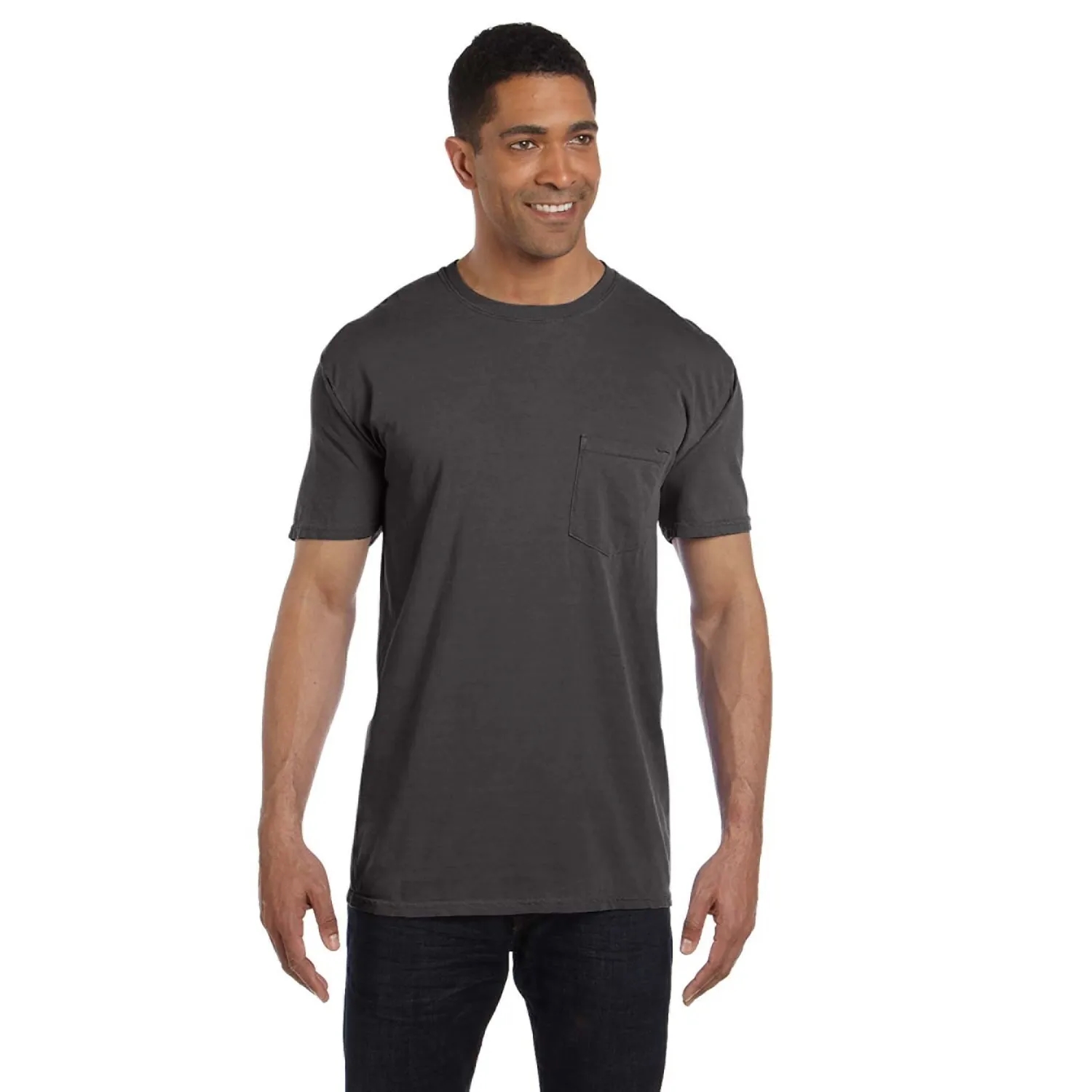 COMFORT COLORS ADULT HEAVYWEIGHT 6.1 OZ. POCKET T-SHIRT 146