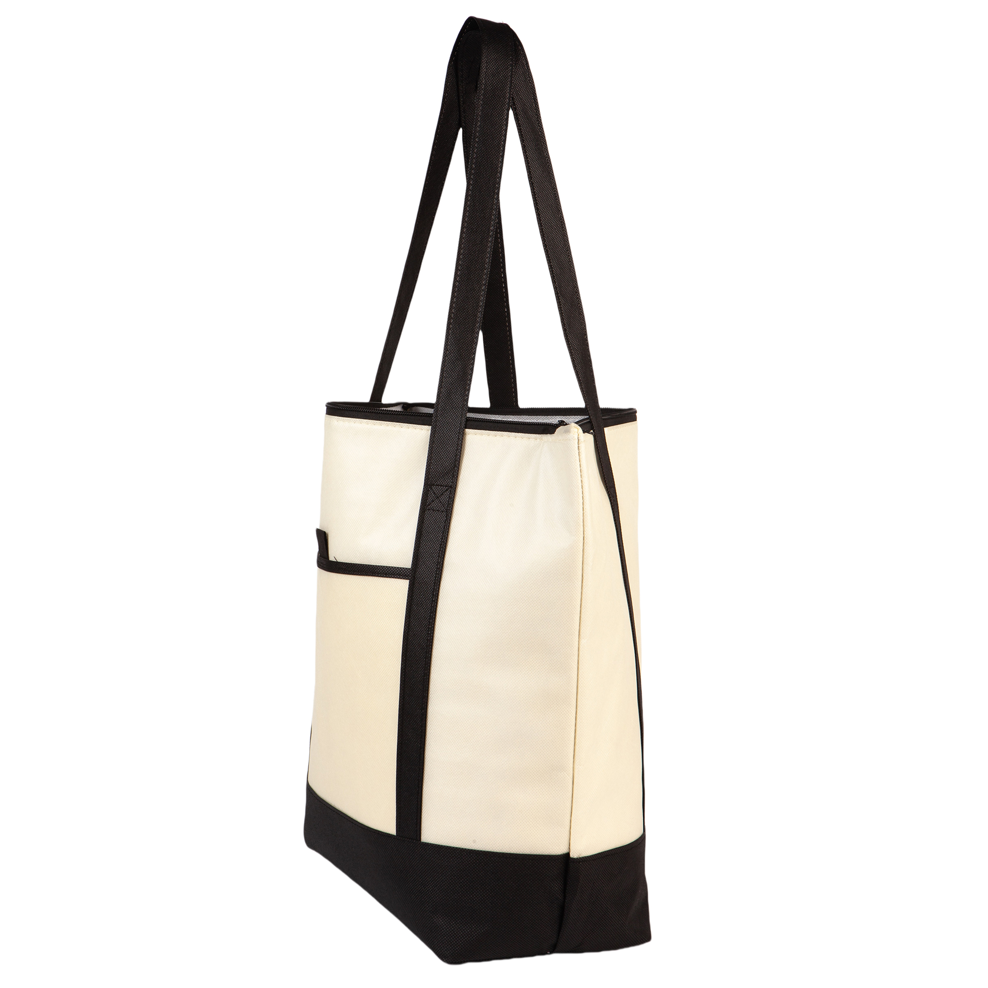 Other Fabric Solid Color Spliced Handbag 6