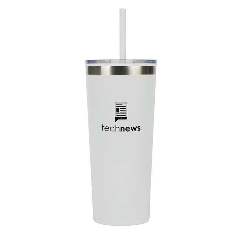 Bergen 24 oz. Steel/100% Recycled PP Liner Travel Tumbler 108