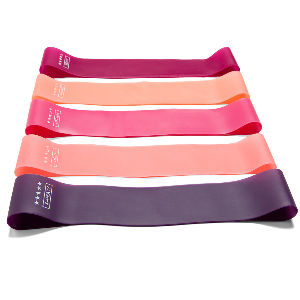 Silicone Yoga Stretch Band(Five piece set) 3
