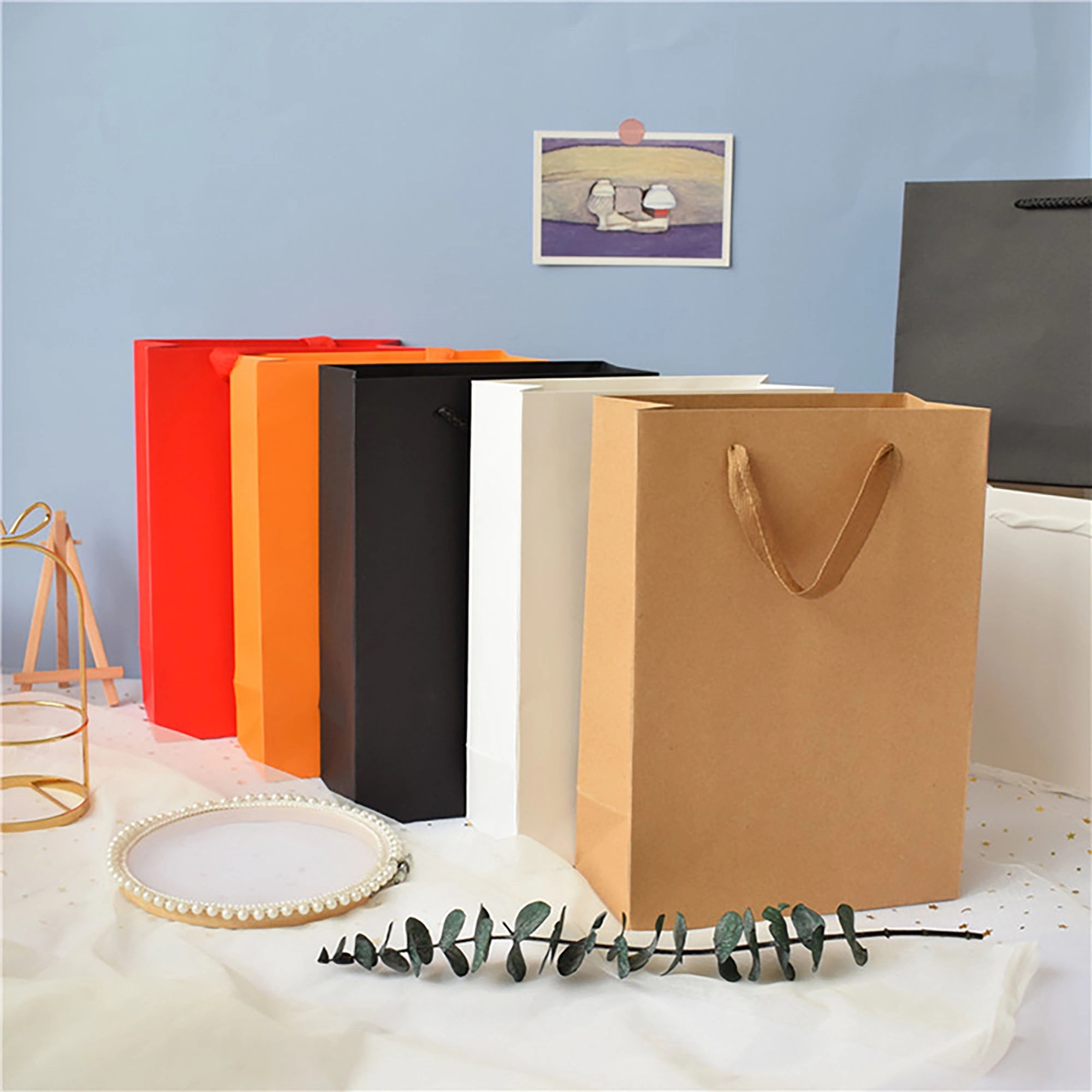 Kraft Paper Gift Bag 1