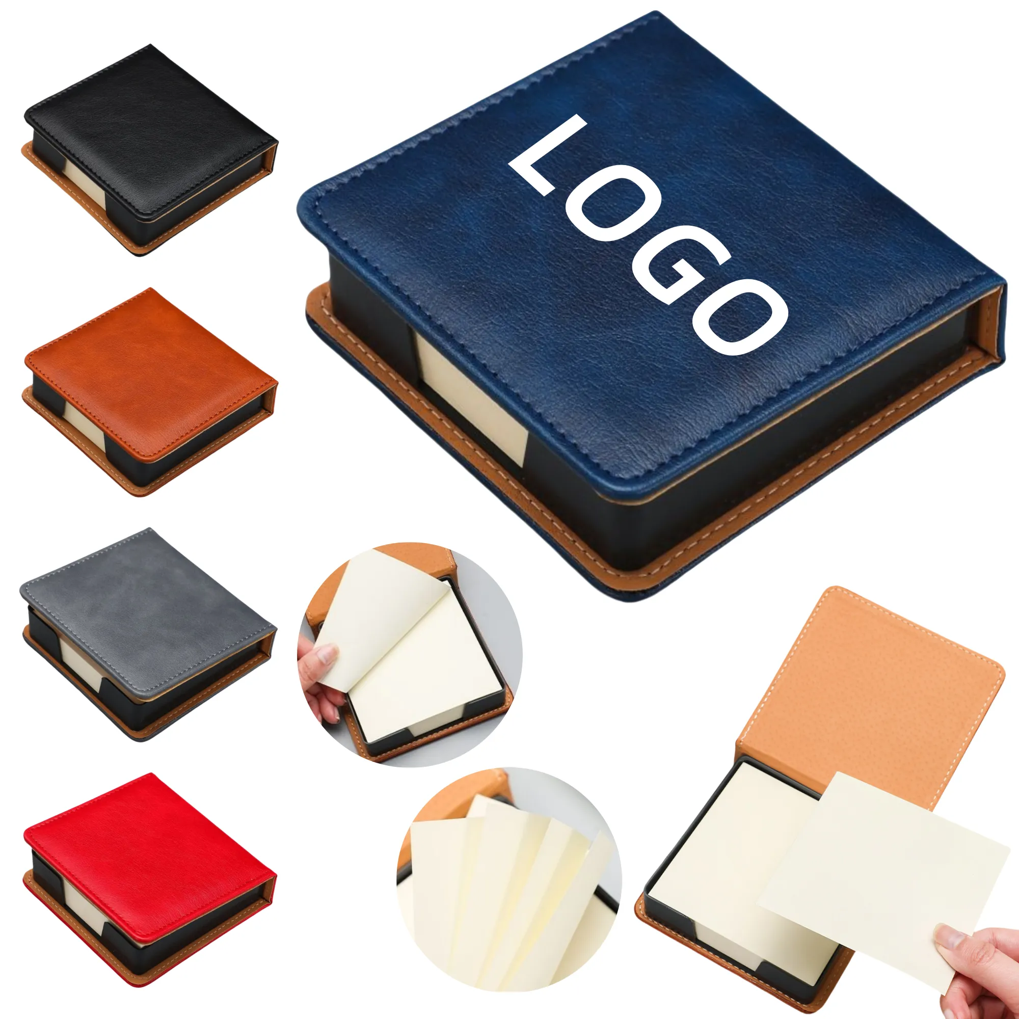 PU Leather Note Storage Box 5