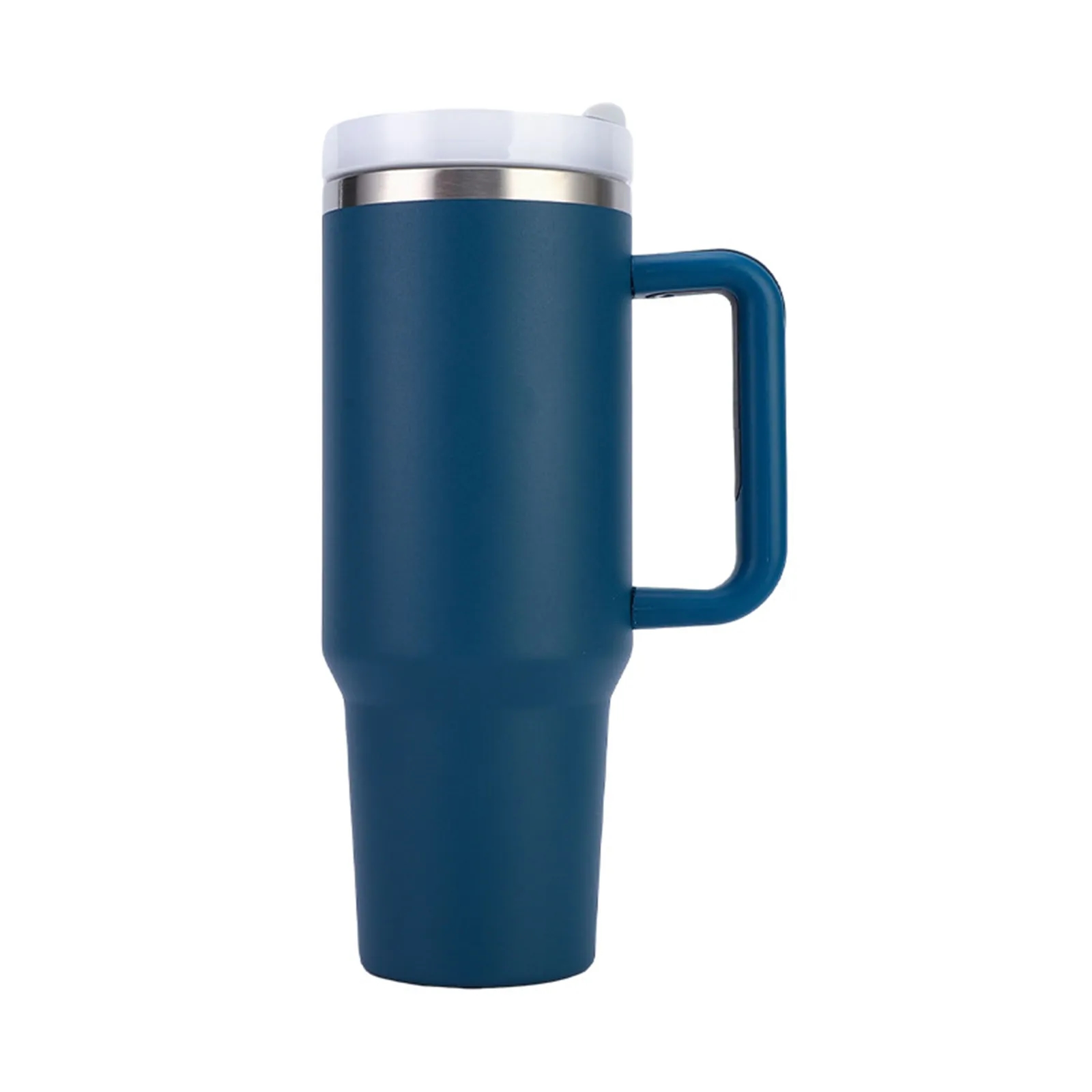 40oz Portable Stainless Steel Tumbler with Handle 8