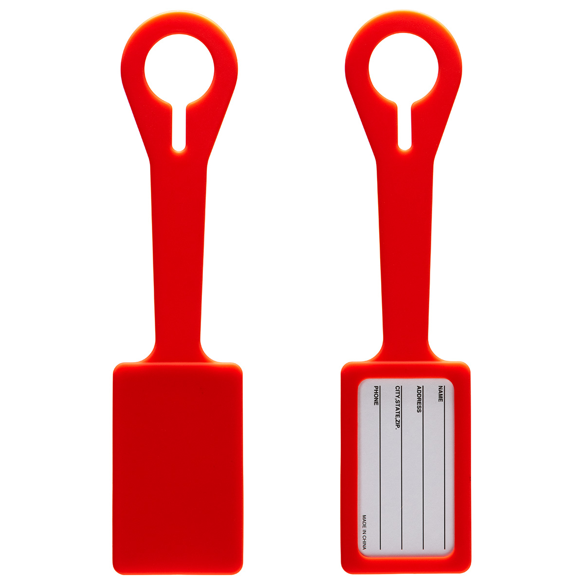 Silicone Luggage Tag 2