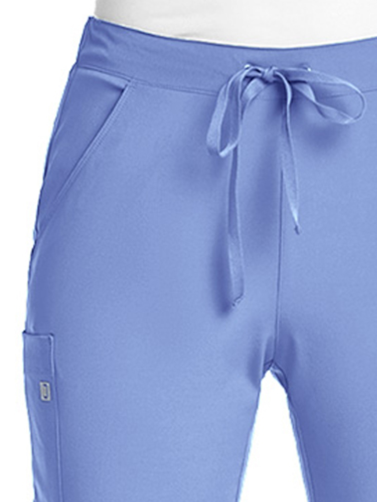 ScrubJoy Originals - Women's Fitted Five-Pocket Tapered Leg Pant 17