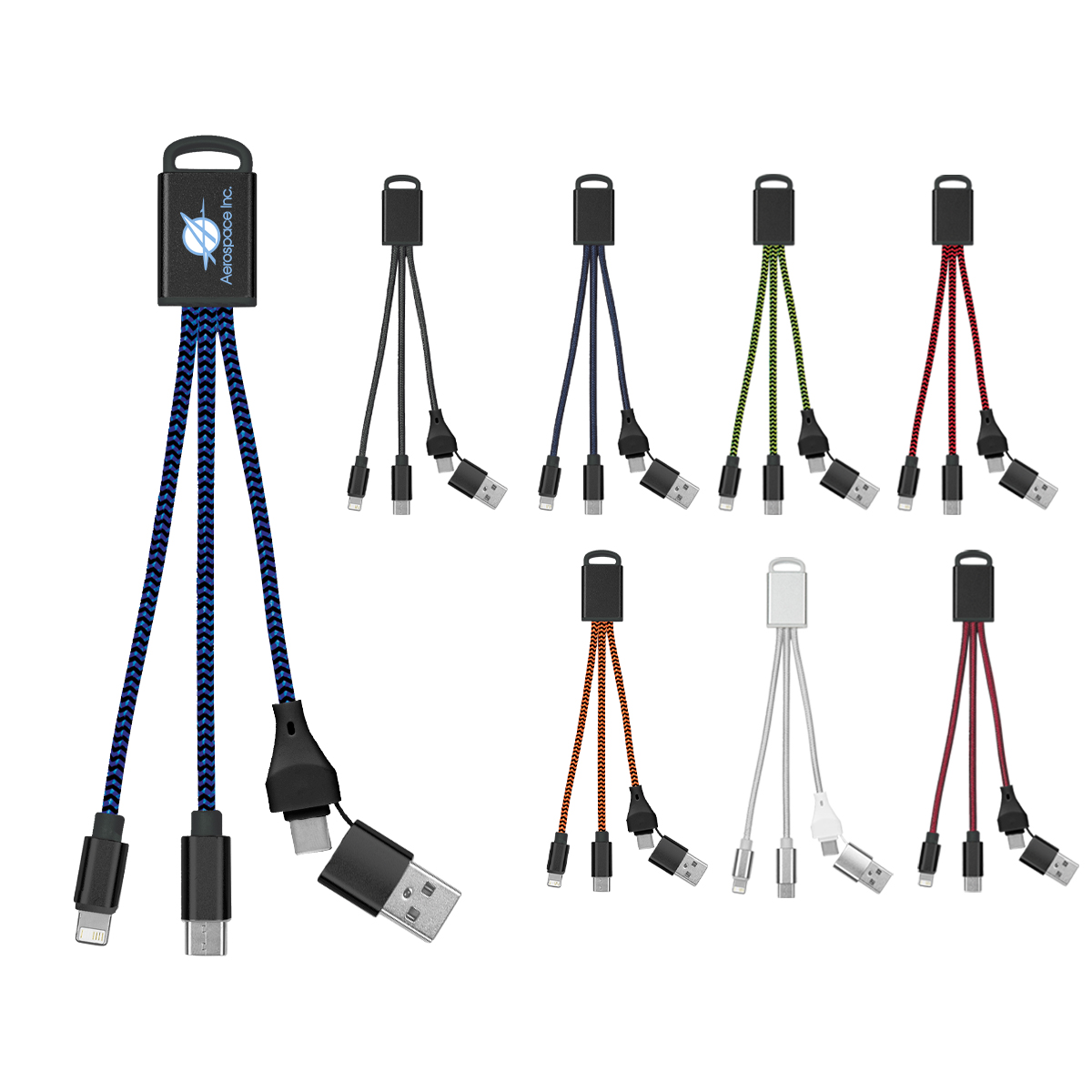 3-In-1 Braided Charging Buddy 2.0 4