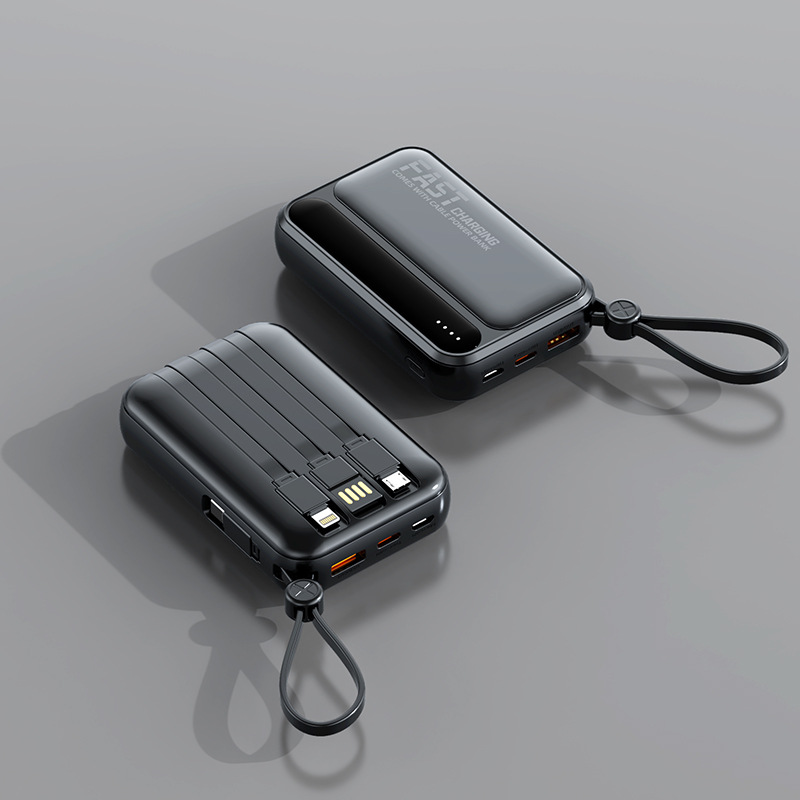 Power Bank with Cables 3