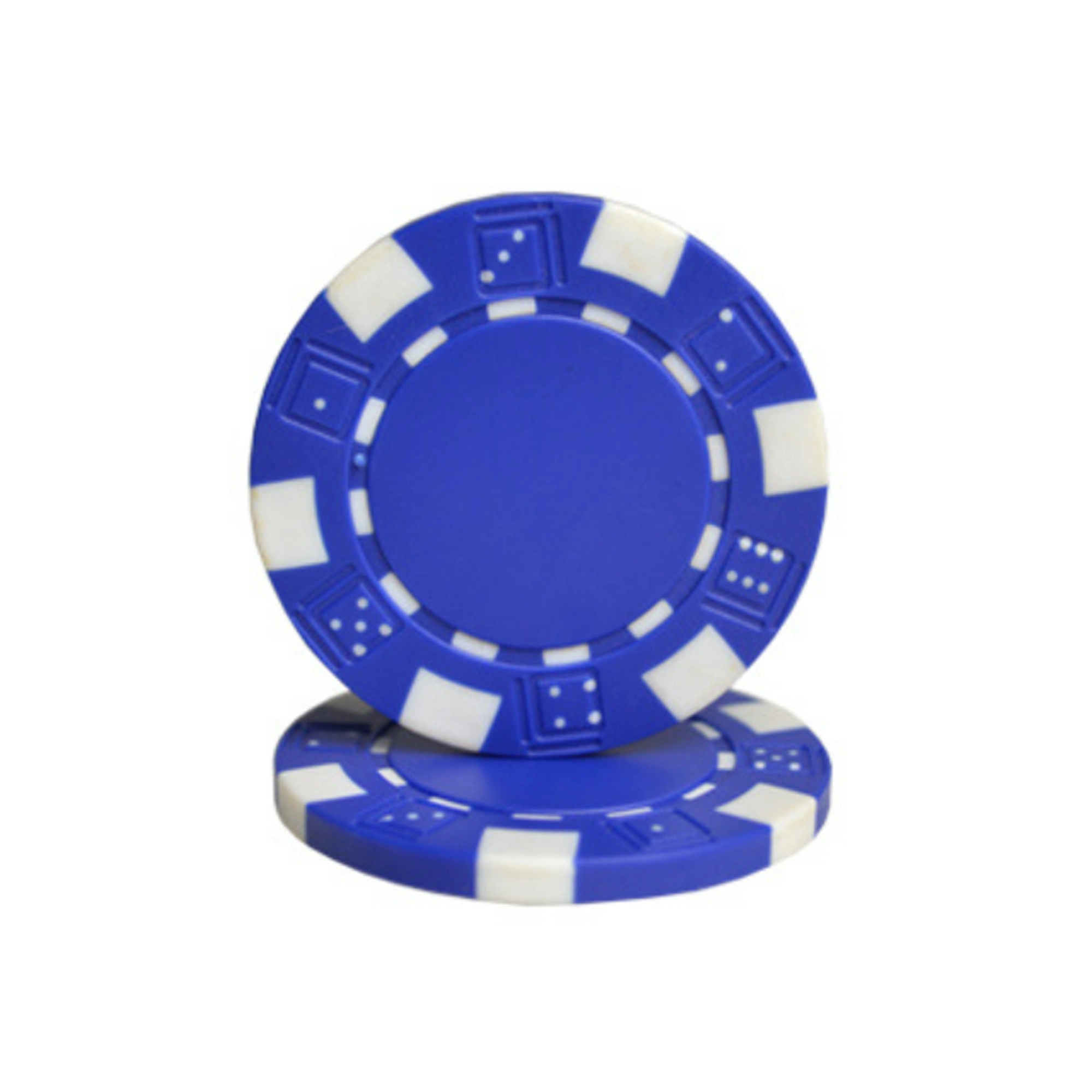 Clay Composite Dice Striped Casino Poker Chips 3