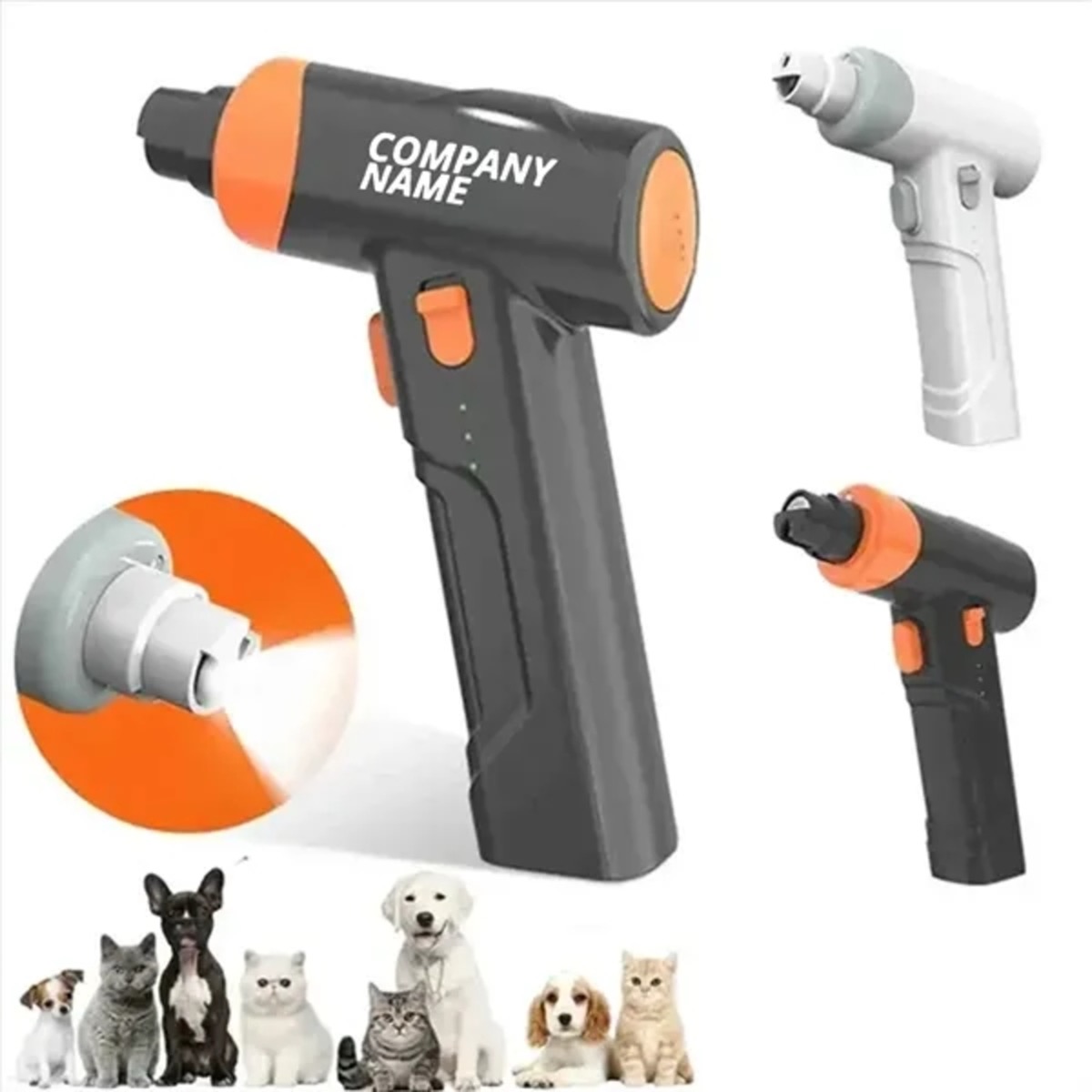 Quiet USB Rechargeable Dog Nail Grinder
2