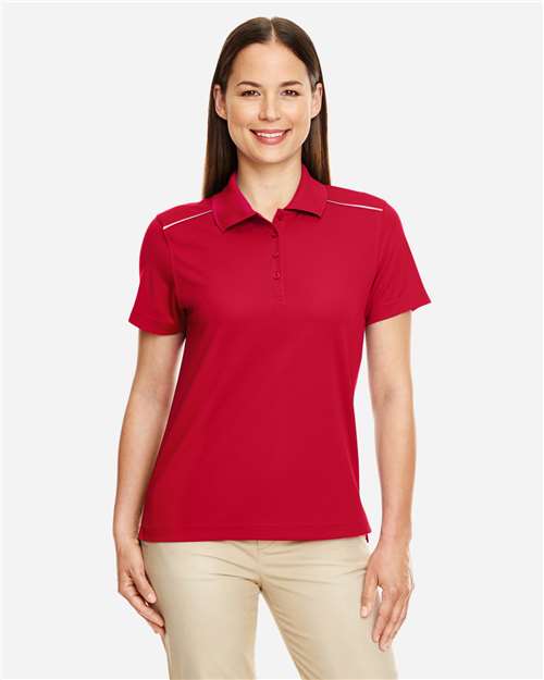 Women's Radiant Performance Piqué Polo with Reflective Piping - 78181R 8