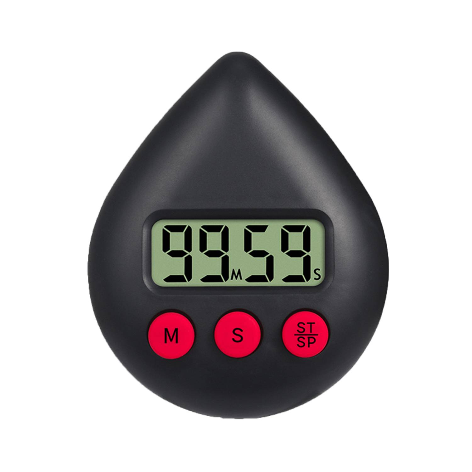 Teardrop-shaped electronic timer 3