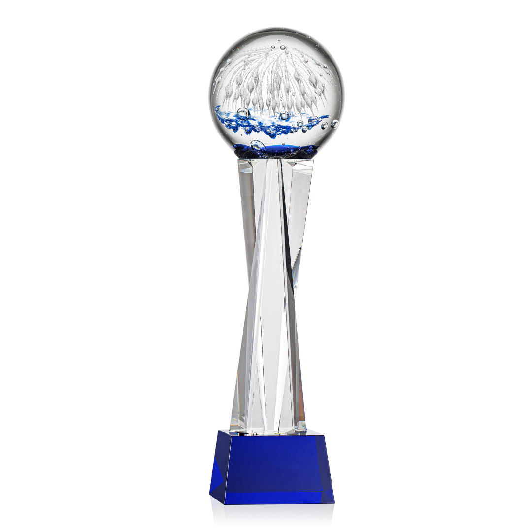 Starburst Award on Grafton Base - Blue 4