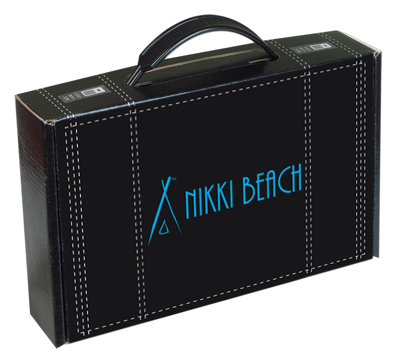 8 3/4" x 5 3/4" x 2" - E-Flute Box with Handle 1