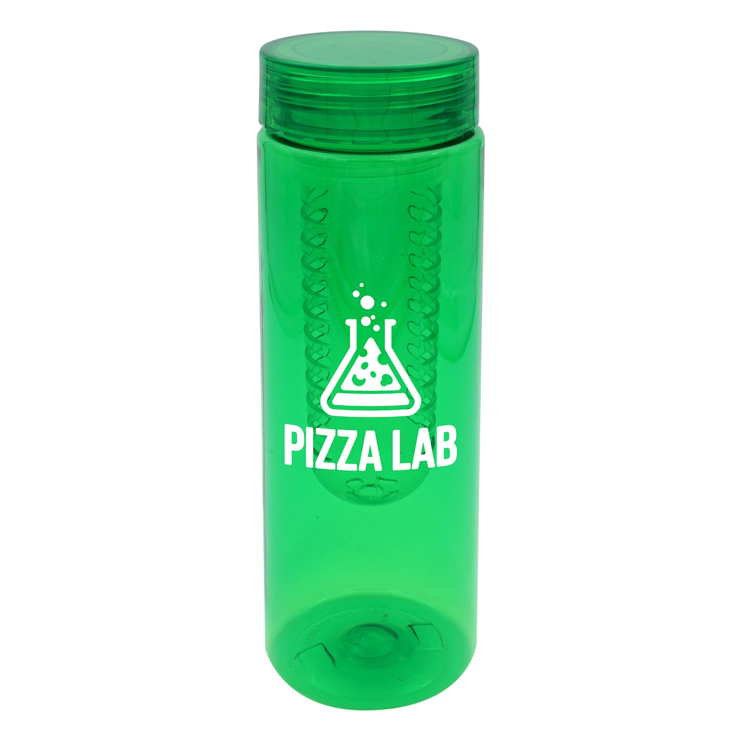 CLEAR VIEW 24 OZ. COLORFUL BOTTLE WITH INFUSER 9
